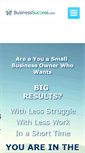 Mobile Screenshot of businesssuccess.com